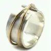 Anel Design Linha Europeu e Americano Venda Quente Transfronteiriça Anel Feminino Retrô Exagerado Simples Personalizado Anel Feminino