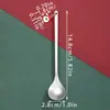 Set de vajilla popular transfronterizo, cubiertos navideños de dibujos animados creativos, tenedor de postre y cuchara de fruta de acero inoxidable 410 al por mayor