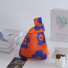 Cor de Contraste Atacado Bolsa de Tricô Bolsa de Pulso Bolsa Tote Bolsa de Mão Bolsa de Tricô Bolsa Feminina Bolsa de Tricô Vazada Tecida Pequena Quadrada