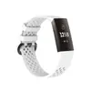 Adecuado para Fitbit Charge 3/4 Correa de Silicona Charge-3/4 Modelo Deportivo Pulsera de Repuesto Inteligente