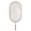 Zhenxin gancho adhesivo para puerta trasera de baño, gancho mágico sin perforaciones, gancho transparente sin costuras con diseño de ondas de agua, venta al por mayor en supermercado