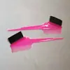 Venta al por mayor de fábrica herramientas para el cabello peine de color para peluquería adecuado para teñir el cabello peine de cabello suave peine para teñir el cabello de doble cabeza