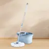Set de Mopa Giratoria, Manos Libres, Hogar, Persona Perezosa, Cabezal de Mopa Giratorio para Escurrir, Cubo para Mopa, Set de Mopa Limpieza en un Paso