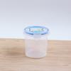 Venta al por mayor de fábrica lonchera transparente redonda caja de almacenamiento de refrigerios apta para microondas caja para mantener fresca traje caja de almacenamiento para refrigerador