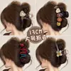 Pinza para el pelo con forma de corazón para mujer, nuevo modelo 2026, pinza grande para recogidos en la parte posterior de la cabeza, pinza de tiburón para cabello grueso, accesorio para el cabello