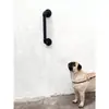 Estilo Industrial Retro Portacorreas para Mascotas Tienda de Té con Leche Viento Cafetería Tienda de Pasteles Entrada Estacionamiento para Perros Gancho para Correa Correa