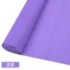 Papel Crepom Colorido Espessado Material para Fazer Flores Artesanais Papel DIY Papel para Enrolar Papel Amassado Flor Rosa de Papel Mão Metabo