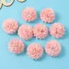 Flores Artificiais Materiais DIY Cabeça de Hortênsia Crisântemo Tecido de Seda Flores Falsas Flores Artificiais Flores de Decoração de Casamento Realistas de Alta Qualidade