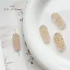 Cuentas de Cristal Checo Pintadas en Oro Doméstico Retro Caracol Pájaro Flor de Durazno Material Hecho a Mano Pulsera Cadena de Teléfono Móvil Accesorios de Joyería