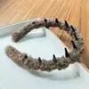 Diadema de Dientes Estilo Coreano para Mujer, Versátil para Lavarse la Cara, Pinza para el Cabello de Moda, Diadema de Gafas en Forma de U