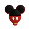 Serie de Dibujos Animados Lindos de Mickey Accesorios DIY Parche Adhesivo Suave de PVC Accesorios Decorativos para Carcasa de Teléfono Móvil Muñeca Plana