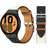 Adequado para Samsung Galaxy Watch 6 Classic Watch Pulseira de Couro Genuíno Watch5/4 Couro Curvo