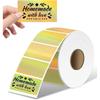 Papel de impresión de superficie única Phomemo Express, papel adhesivo para etiquetas, superficie electrónica térmica, logística única, papel térmico de tres pruebas