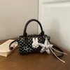 Bolso Cubo de Lunares Estilo Coreano para Mujer 2026 Nuevo Lindo Bolso de Hombro de Dibujos Animados Versátil Casual Bolso Cruzado Transversal Transfronterizo