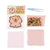 Nuevo Estilo Pinduodou Paquete de Materiales Hechos a Mano para Principiantes DIY Juguete Educativo para Niños Set de Experiencia de Frijoles de Fusión de Dibujos Animados