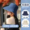 Sombrero de Sol para Niños Verano Protector Solar Resistente a Rayos UV Transpirable Usable por Ambos Lados Sombrero de Pescador Sombrero de Sol Versátil Sombrero de Cubo
