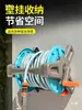 Estante de Almacenamiento para Tuberías de Agua, Expansor Automático de Tuberías, Carrete para Manguera, Carrete Enrollador de Pared, Pistola de Agua, Carrito para Mangueras, Estante para Tuberías