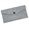 Nuevo Transfronterizo bolsa de fieltro para teléfono móvil oficina de negocios color fieltro regalo estuche para lápices monedero tarjetero bolsa para gafas