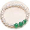 Pulseira barroca de pérolas de água doce para namoradas, pulseira de design de moda ins, pulseira de irmãs celebridades da internet, joias