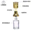 En stock venta al por mayor transparente Flor de Corona hoja fondo grueso botella 30ml-120ml loción de agua esencia 30g50g crema trajes conjuntos