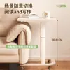 Mesita de noche mesa pequeña móvil elevable mesa de estudio para dormitorio de estudiante escritorio para casa escritorio para dormitorio mesa de computadora