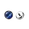 Joia de Liga de Titânio F136 Pedra Olho de Gato Piercing Labial Piercing de Orelha Rosca Interna Corpo de Titânio G23 Joia para Body Piercing Piercing de Osso da Orelha