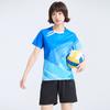 Roupa esportiva de tênis de mesa masculina, secagem rápida, respirável, competição, casais, grupo, roupa de badminton feminina, terno, uma geração de cabelo