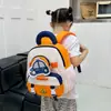 Nova Bolsa Leve para Crianças de Carro Combinação de Cores Meninos e Meninas Jardim de Infância Mochila Escolar Proteção da Coluna Mochila Transfronteiriça