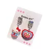 Clip de Oreja de Dibujos Animados Nuevo Lindo Coreano para Niña Pendientes Versátiles Sin Dolor Joyería de Princesa para Bebé Sin Piercing