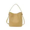 Bolsa de palha tecida estilo retrô coreano, bolsa de ombro feminina, bolsa transversal, grande capacidade, versátil, estilosa e adequada para o trabalho, bolsa de compras