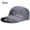 Gorra Hombres Primavera y Verano Ligera Sombrilla Transpirable Casual Exterior Pesca Sombrero de Sol Gorra de Béisbol