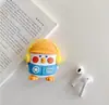 Capa de Silicone Macia Cartoon para Fone de Ouvido Vivo Tws3E Capa Protetora Bluetooth Sem Fio Iqoo Air3/Tws2