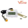 Contador de punzón mecánico de tipo pulsador con interruptor de proximidad y sensor de inducción magnética con conteo acumulativo y pantalla digital electrónica inteligente