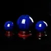 Jiu Ruiya Bola de Cristal para Derretir Adorno Bola Redonda Azul Matriz de Siete Estrellas Feng Shui Decoración para el Hogar y la Oficina Fabricante Personalización