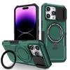 Adecuado para Funda de Teléfono Apple 17Promax Iphone16 Ventana Giratoria 15Pro Succión Magnética 14 Funda Protectora Anti-Caída