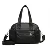 Bolso cruzado de nicho estilo coreano para mujer 2026 Nueva moda de un solo hombro, cuero suave, color sólido, simple, multi-compartimento, bolso de mano casual