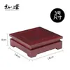 Estante para Thangka Adornos Base Rectangular de Madera Maceta Florero Taishan Piedra Estatua de Buda Maceta para Bonsái Artesanía