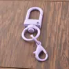 Fecho Giratório em Forma de U Cor Dopamina 14mm Fecho Lagosta Chaveiro Acessórios para Joias DIY Feito à Mão Decoração de Bolsa