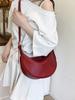 Bolso bandolera tipo dumpling para mujer moderno y versátil para 2025, estilo commuter simple y chic