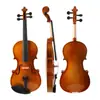Violín de Madera Maciza Transfronterizo para Niños, Principiantes, Hecho a Mano de Grado Profesional 4/4, Instrumento para Interpretación en Solista para Adultos, Venta Directa