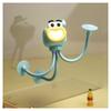 Luz Noturna Polvo com Ventosa Design Criativo Suporte para Celular Ornamento Peculiar para Mesa de Escritório Luz Noturna de Ambiente Presente