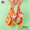 Long Zhiyu 13 Anos de Chaveiro Personalizado de Silicone Cartoon PVC Forma de Boneca Fornecedor Personalizado de Alta Qualidade