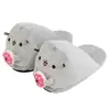 Pantufas de Veludo Super Macio com Biqueira Fechada de Desenho Animado Anime Unissex Casal Sapatos Quentes para Casa Sapatos de Chão Novo Modelo Outono e Inverno 2026