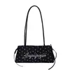 Bolso de Axila con Lunares de Diseño de Nicho, Moderno y Versátil, Bolso de Mano de Moda, Fresco y Dulce, Elegante Bolso Baguette