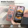 Adecuado para Apple 18 Love Cartera con Cremallera Funda Protectora Funda para Teléfono Móvil Iphone18Pro Funda de Cuero Samsung S26 Anti-Caída
