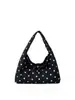 Bolsa de Mão Super Moderna com Design de Bolinhas 2026 para Mulheres, Novo Estilo Coreano, Alta Qualidade, Leve, Versátil, Bolsa de Mão Fashion para o Dia a Dia
