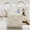 Nueva Textura Exquisita, Estilo Occidental, Estilo Étnico, Bolso de Mano con Cuentas Hecho a Mano, Bolso de Cuentas Colorido Dopamina, Sencillo y de Moda