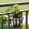 Suporte de Flores para Varanda Pendurado Planta-Aranha Suculenta Vaso de Flores Suporte de Grade de Ferro Forjado Suporte de Flores Doméstico Suporte de Armazenamento Interno Plantas Verdes