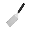 Espátula para pastel espátula de acero inoxidable utensilio para hornear cuchillo desmoldador de pasteles alisador recto para decorar crema