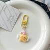 Llavero Estrella de Cinco Puntas con Alas de Tamaño Pequeño Ins Lindo Colgante para Mochila Combinable Regalo para Novia Pareja Bolsa de Joyería